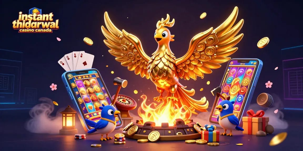 Spin and win at an instant withdrawal casino Canada with fast cashouts and vibrant gaming elements.