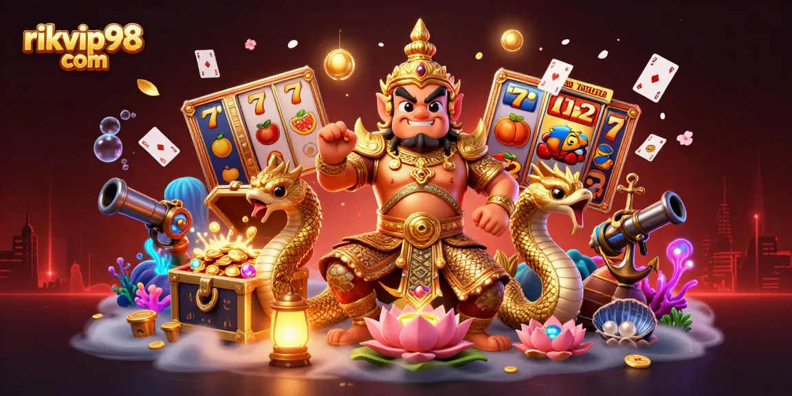 Experience the excitement of rikvip98 com with vibrant slot reels and stunning characters.